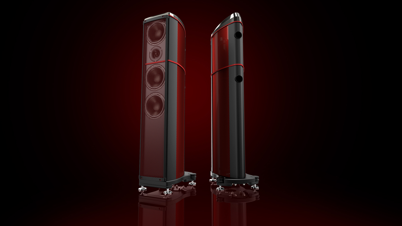 Introducing the World’s First Coloured Carbon Fibre Loudspeakers